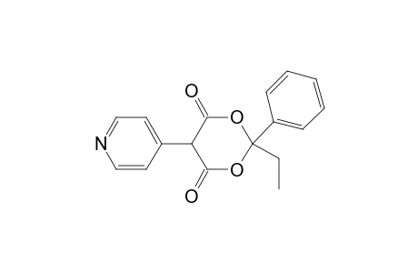 5-(4'-Pyridyl)-2-ethyl-2-phenyl-1,3-dioxane-4,6-dione