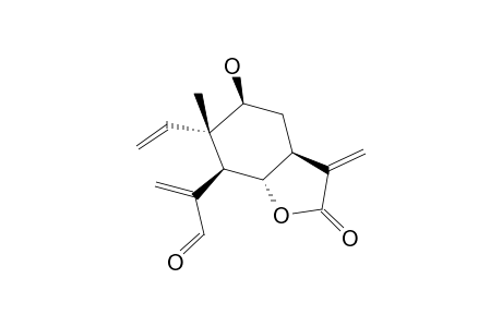 (5R,6S,7S,9S,10S)-9-HYDROXY-15-OXOELEMA-1,3,11(13)-TRIEN-12,6-OLIDE