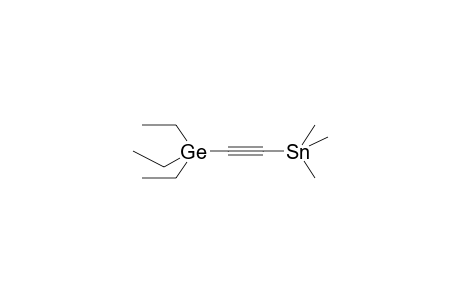 TRIMETHYLSTANNYL(TRIETHYLGERMYL)ACETYLENE