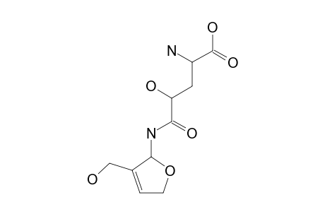 N(5)-(3'-HYDROXYMETHYL-2',5'-DIHYDRO-2'-FURYL)-GAMMA-HYDROXY-GLUTAMINE