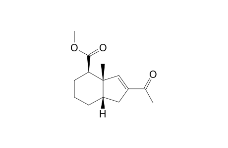 2-ACETYL-3-BETA-METHYL-3A,4,5,6,7,7A-HEXAHYDROINDEN-4-BETA-CARBOXYLIC-ACID-METHYLESTER