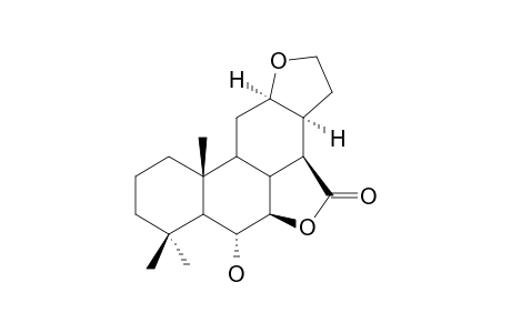 6-ALPHA-HYDROXY-12,13,15,16-TETRAHYDROVOUACAPANO-7-BETA,17-BETA-LACTONE