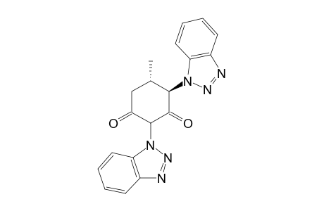 (4R,5S)-2,4-Bis-(1H-1,2,3-benzotriazol-1-yl)-5-methylcyclohexane-1,3-dione