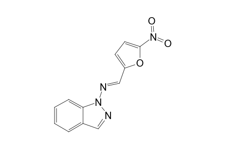 1-[N=CH-(5'-NITROFUR-2'-YL)]-INDAZOLE