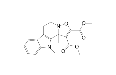 DIMETHYL-11,11B-DIMETHYL-5,6,11,11B-TETRAHYDROISOXAZOLO-[2',3':1,2]-PYRIDO-[3,4-B]-INDOLE-1,2-DICARBOXYLATE