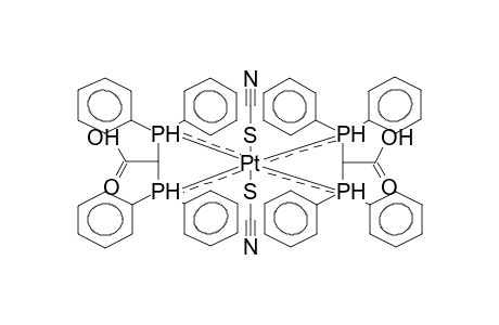 BIS(DIPHENYLPHOSPHINEACETIC ACID)DITHIOCYANATOPLATINUM