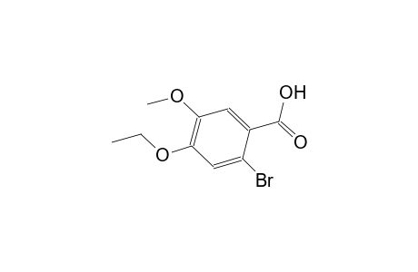 2-bromo-4-ethoxy-5-methoxybenzoic acid