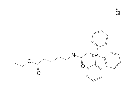 ETHYL-5-[[[CHLORO-(TRIPHENYL)-PHOSPHORANYL]-ACETYL]-AMINO]-PENTANOATE