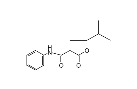 5-ISOPROPYL-2-OXO-2,3,4,5-TETRAHYDRO-3-FURANILIDE