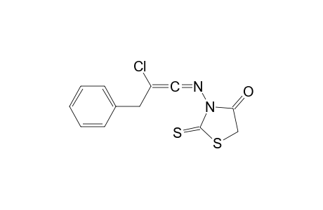 3-[(2'-Chloro-3'-phenylpropenylidene)amino]-2-thioxothiazolidin-4-one