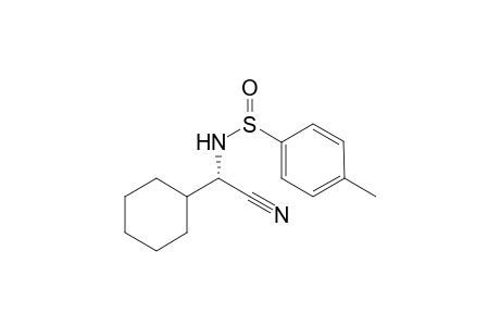 (Ss,S)-.alpha.-(p-Touenesulfinylamino)-.alpha.-cyclohexylacetonitrile