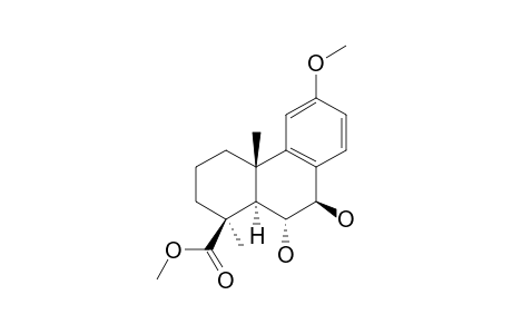 METHYL-6-ALPHA,7-BETA-DIHYDROXY-12-METHOXY-PODOCARPA-8,11,13-TRIEN-19-OATE