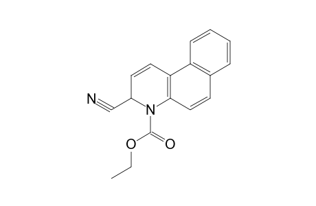 3-cyano-3,4-dihydrobenzo[f]quinoline-4-carboxylic acid, ethyl ester