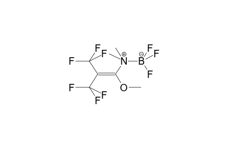 1,1-BIS(TRIFLUOROMETHYL)-2-METHOXY-2-DIMETHYLAMINOETHENE BORONTRIFLUORIDE COMPLEX