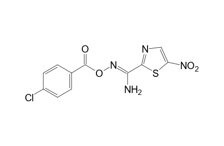 O-(p-chlorobenzoyl)-5-nitro-2-thiazolecarboxamidoxime