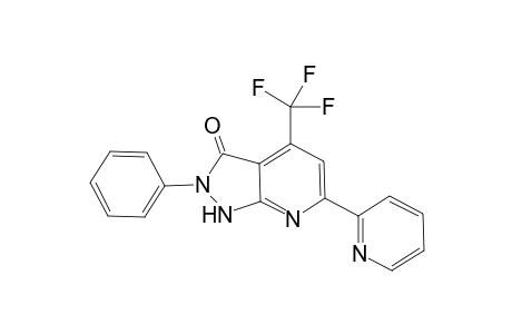 2-Phenyl-6-(pyridin-2-yl)-4-(trifluoromethyl)-1H-pyrazolo-[3,4-b]pyridin-3(2H)-one