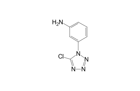 Benzenamine, 3-(5-chloro-1H-tetrazol-1-yl)-