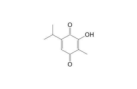 2-hydroxy-6-isopropyl-3-methyl-p-benzoquinone