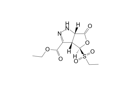 (3aS,4S,6aS)-4-esyl-6-keto-1,3a,4,6a-tetrahydrofuro[3,4-c]pyrazole-3-carboxylic acid ethyl ester