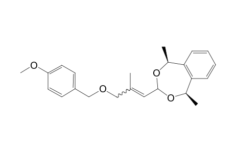 3-[3-(p-Methoxybenzyloxy)-2-methylpropenyl]-1,5-syn-dimethylbenzo[e]-1,3]dioxepane