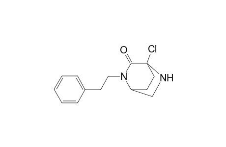 4-Chloro-2-phenethyl-2,5-diazabicyclo[2.2.2]octan-3-one