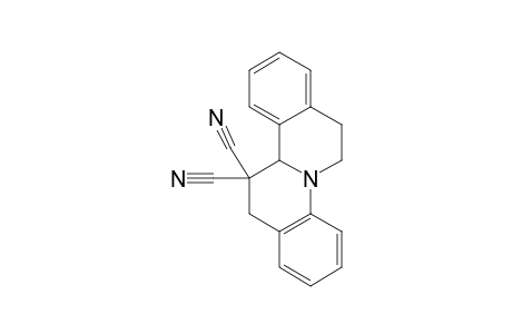 7,11B,12,13-TETRAHYDRO-6H-DIBENZO-[A.F]-QUINOLIZINE-12,12-DICARBONITRILE