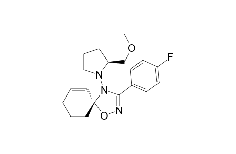 (2'S,5R)-(-)-3-(4-FLUOROPHENYL)-4-[2-(METHOXYMETHYL)-TETRAHYDRO-1H-1-PYRROLYL]-1-OXA-2,4-DIAZASPIRO-[4.5]-2,6-DIENE