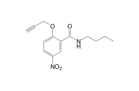 N-butyl-5-nitro-2-[(2-propynyl)oxy]benzamide