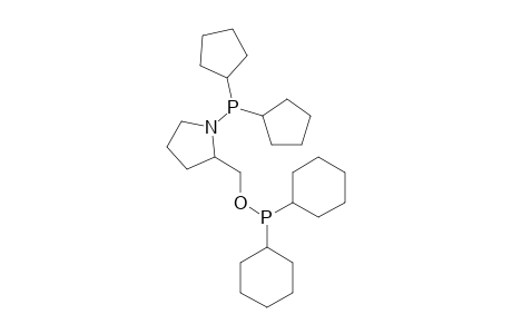 Pyrrolidine, 1-(dicyclopentylphosphino)-2-(dicyclohexylphosphinooxymethyl)-