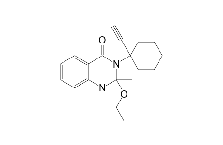 2-ETHOXY-2-METHYL-3-[1-CYClOHEXYLPROPYNYL]-QUINAZOLIN-4-(1-H,3-H)-ONE