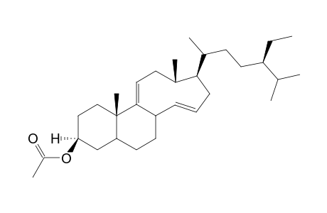 (3S,7E,10R,11S,13E,13bS)-10-((2R,5R)-5-ethyl-6-methylheptan-2-yl)-11,13b-dimethyl-2,3,4,4a,5,6,6a,9,10,11,12,13b-dodecahydro-1H-cyclonona[a]naphthalen-3-yl acetate