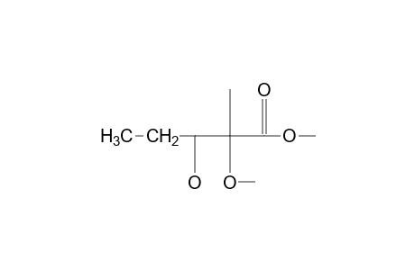 (2RS,3RS)-3-HYDROXY-2-METHOXY-2-METHYLVALERIC ACID, METHYL ESTER