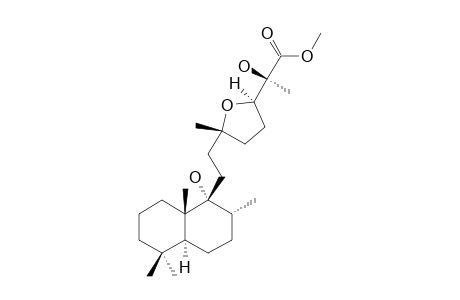 #13C;(3'R,6'R)-METHYL-2-HYDROXY-2-[5-[2-(9,10-(TRANS)-1-HYDROXY-2-ALPHA,5,5,9-BETA-TETRAMETHYLDECAHYDRO-NAPHTHALEN-1-YL)-ETHYL]-5-METHYLTETRAHYDROFURAN-2-YL]-P