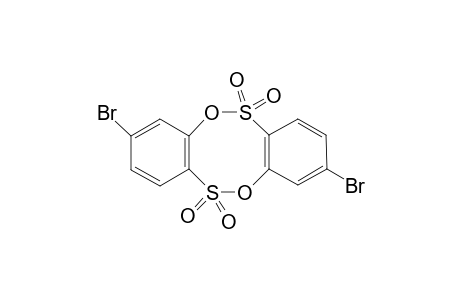 Dibenzo[c,g][1,5,2,6]dioxadithiocin, 3,9-dibromo-, 6,6,12,12-tetraoxide