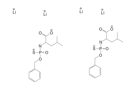 N-(O-BENZYLPHOSPHOROTHIOYL)-LEUCINE-DILITIUM-SALT