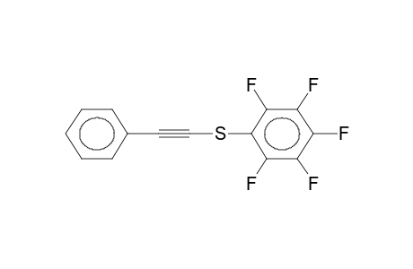 PHENYLETHYNYL(PENTAFLUOROPHENYL)SULPHIDE