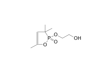 2-(2-HYDROXYETHYL)-2-OXO-3,3,5-TRIMETHYL-1,2-OXAPHOSPHOL-4-ENE