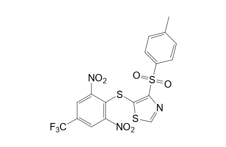 5-[(2,6-DINITRO-alpha,alpha,alpha-TRIFLUORO-p-TOLYL)THIO]-4-(p-TOLYLSULFONYL)THIAZOLE