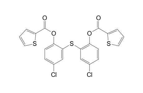 2-thiophenecarboxylic acid, diester with 2,2'-thiobis[4-chlorophenol]