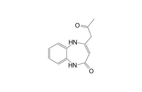 2H-1,5-benzodiazepin-2-one, 1,5-dihydro-4-(2-oxopropyl)-