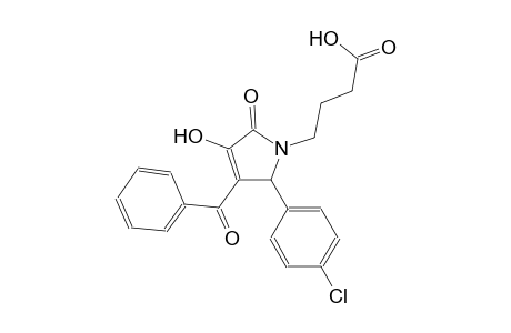 1H-pyrrole-1-butanoic acid, 3-benzoyl-2-(4-chlorophenyl)-2,5-dihydro-4-hydroxy-5-oxo-