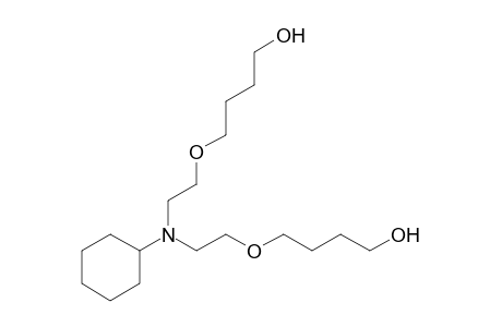 4,4'-{[2,2'-(cyclohexylimino)diethylene]dioxy}di-1-butanol