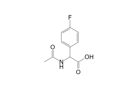 2-Acetamido-2-(4-fluorophenyl)acetic acid