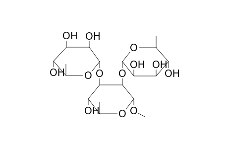 METHYL 2,3-DI-O-(ALPHA-L-RHAMNOPYRANOSYL)-ALPHA-L-RHAMNOPYRANOSIDE