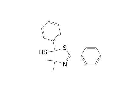 5-Thiazolethiol, 4,5-dihydro-4,4-dimethyl-2,5-diphenyl-