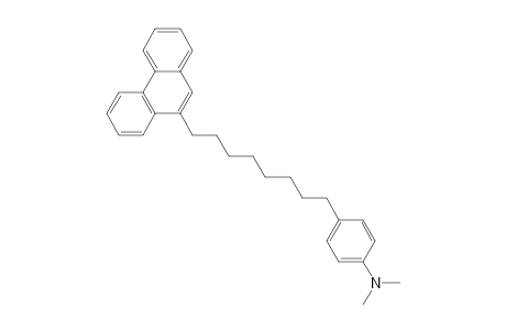 .alpha.-(4-dimethylaminophenyl)-.omega.-(9-phenanthryl)octane