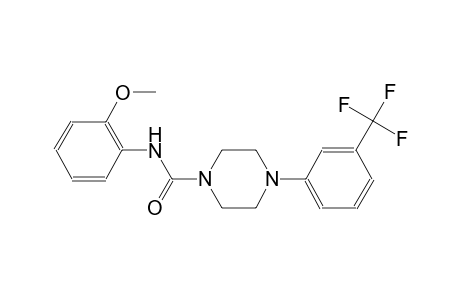 N-(2-methoxyphenyl)-4-[3-(trifluoromethyl)phenyl]-1-piperazinecarboxamide