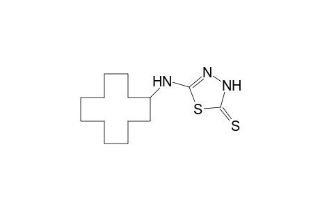 2-(cyclododecylamino)-delta^2-1,3,4-thiadiazoline-5-thione