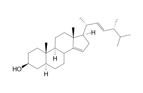 5 alpha-ergost-14,15-22,23-diene-3 beta-ol