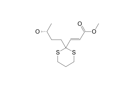 (2E,7S)-7-HYDROXY-4,4-TRIMETHYLENEDITHIO-2-OCTENOIC-ACID-METHYLESTER